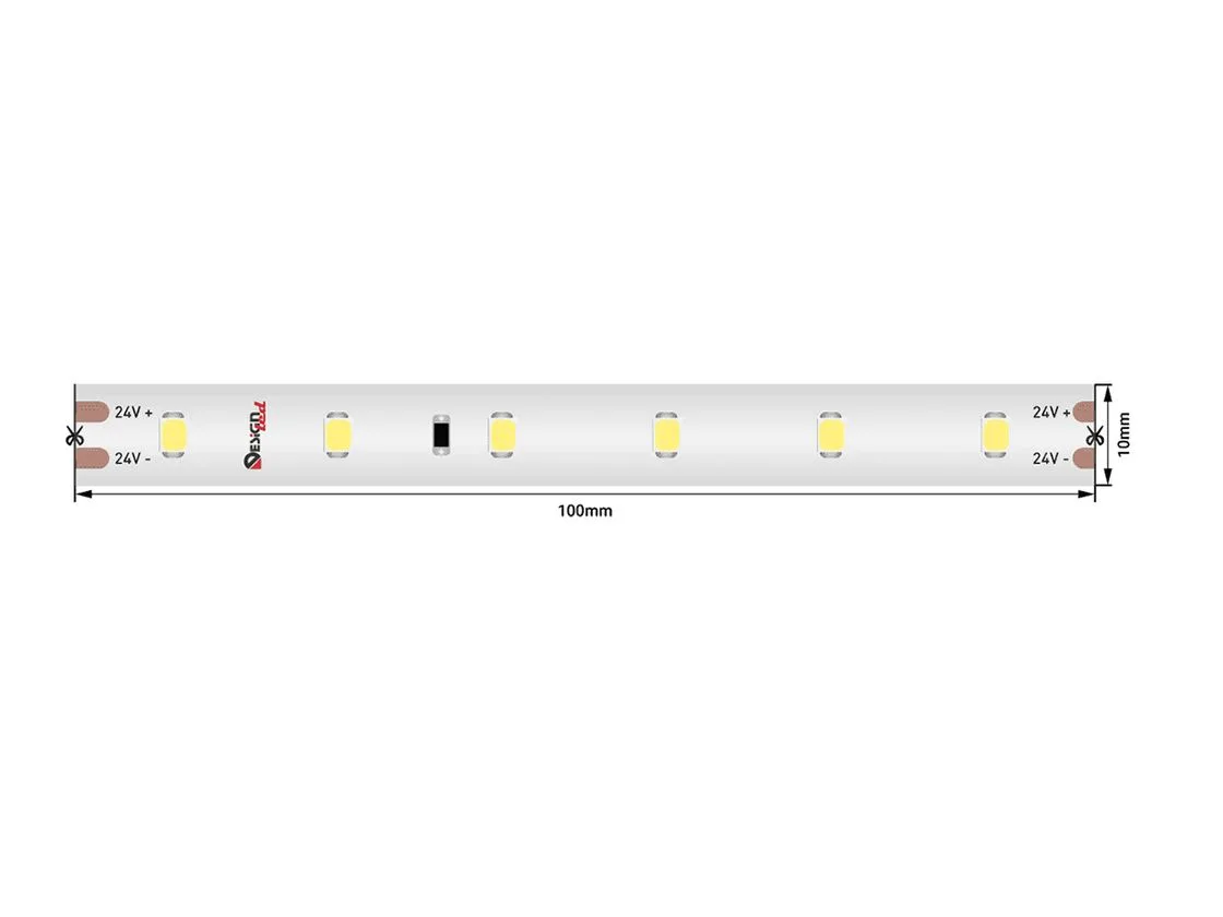 SWG Светодиодная LED лента LUX нейтральное свечение IP67, DSG260S-24-NW-67-20M