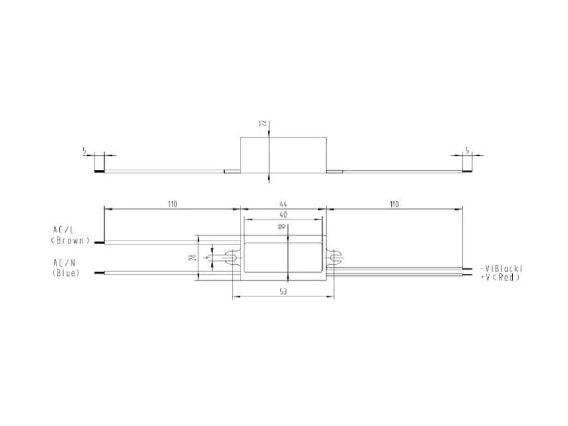 SWG Блок питания для светодиодных лент IP 67 пластик 5 W, 12V, LV-5-12 SWG Блок питания для светодиодных лент IP 67 пластик 5 W, 12V, LV-5-12