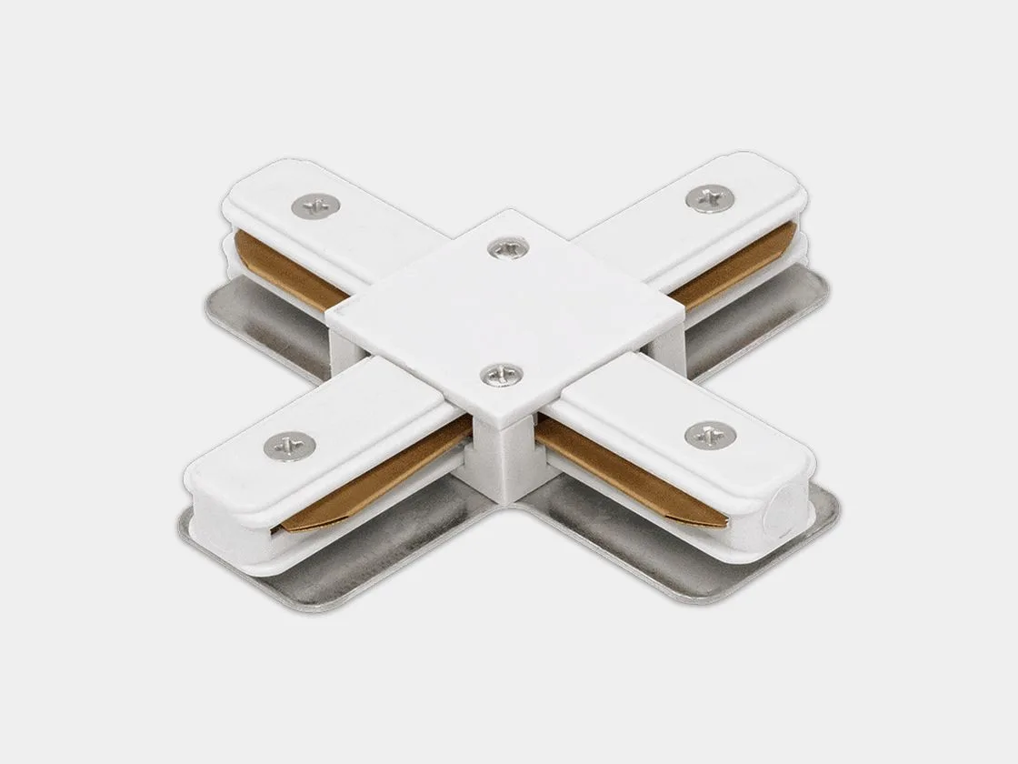 SWG X-Коннектор для однофазных трековых систем, белый,CN2-WH-X - 00-00003726 SWG X-Коннектор для однофазных трековых систем, белый,CN2-WH-X - 00-00003726