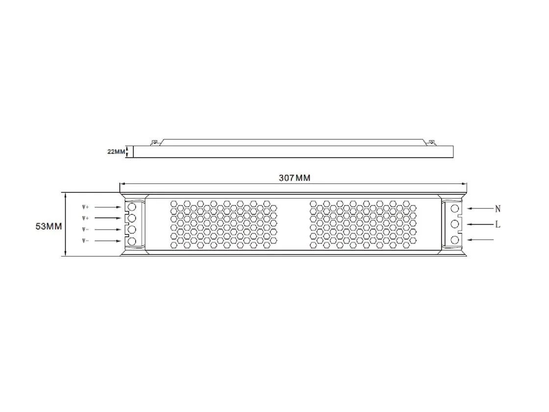 SWG Ультратонкий блок питания в металлическом корпусе, IP20, 300W, 24V, XT-300-24 SWG Ультратонкий блок питания в металлическом корпусе, IP20, 300W, 24V, XT-300-24