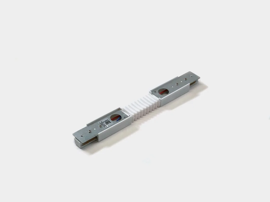 SWG FLEX-коннектор для однофазного трека гибкий,цвет:белый, CN2-WH-FLEX - 00-00008643 SWG FLEX-коннектор для однофазного трека гибкий,цвет:белый, CN2-WH-FLEX - 00-00008643